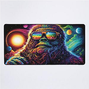 Space Bigfoot: A Wild Ride through the Galaxies Desk Mat