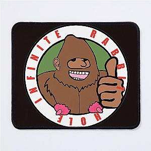 Bigfoot Approves Logo Mouse Pad