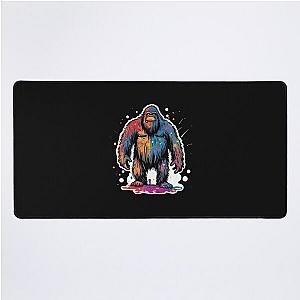 Colorful Bigfoot Desk Mat