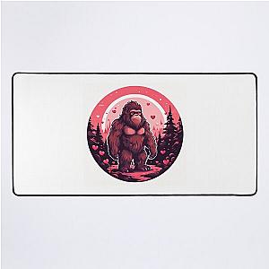 Bigfoot With Art Desk Mat