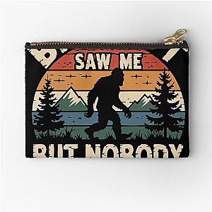 Bigfoot Doesn't Believe in You Either Zipper Pouch
