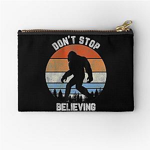 Retro Bigfoot Shirt Bigfoot Tees Zipper Pouch