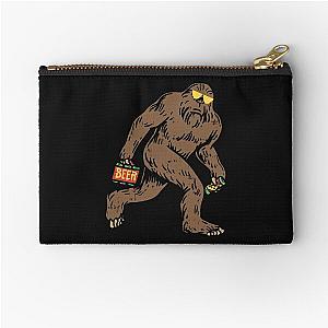 Funny Beer Tshirts I Hangover Gift Zipper Pouch Bigfoot Yeti