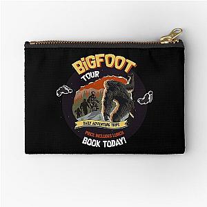 Bigfoot Tour - Sasquatch Tours - Bigfoot Sightings Zipper Pouch