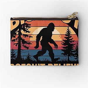 Bigfoot Doesn't Believe in You Zipper Pouch