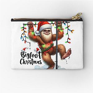 Bigfoot Christmas Zipper Pouch