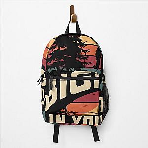 Bigfoot doesn't believe in you either backpack