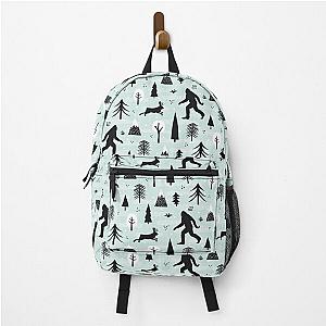 Bigfoot Jackalope Pattern Backpack