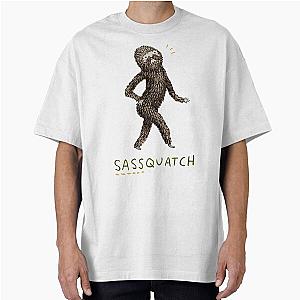 Sasquatch Bigfoot Oversized T-Shirt