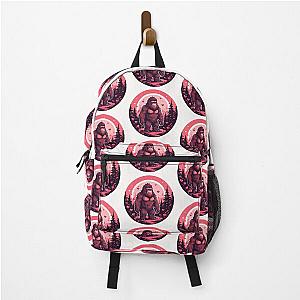 Bigfoot With Art Backpack