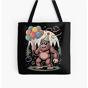 Bigfoot Birthday Tote Bag