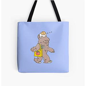 Bigfoot Baby Sitter All Over Print Tote Bag