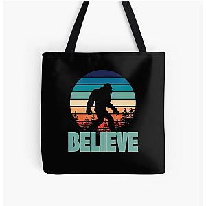 Bigfoot Believe Tote Bag
