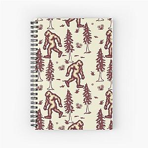 Bigfoot Spiral Notebook