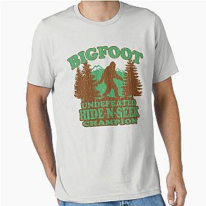 Bigfoot Hide Seek Champion Essential T-Shirt