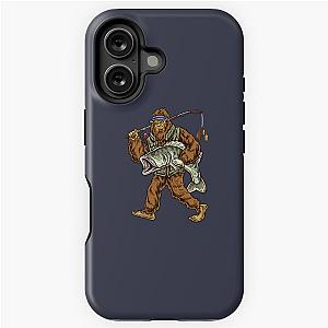 Largemouth Bass Fisherman Pullover Hoodie iPhone Tough Case