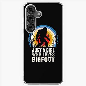 Just a girl loves bigfoot Samsung galaxy case