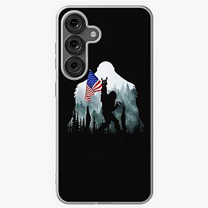 Bigfoot Victory American Flag Samsung Case