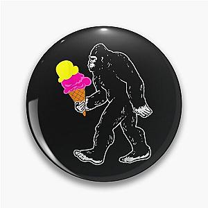 Bigfoot Ice Cream Sasquatch Pin
