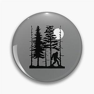 Bigfoot Hiding in the Forest