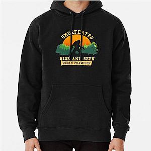 Undefeated World Champion T shirt Bigfoot Pullover Hoodie