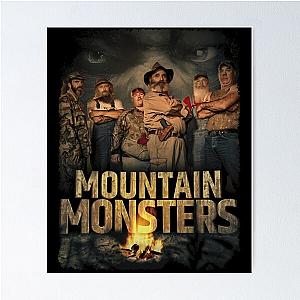 Bigfoot Werewolf Lizard Man Mothman Poster