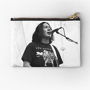 Todd Mohr - Big Head Todd and the Monsters - BW Photograph Zipper Pouch