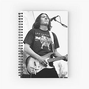 Todd Park Mohr Big Head Todd BW Photograph Spiral Notebook