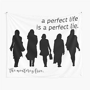 Big Little Lies Monterey Five Silhouette Tapestry