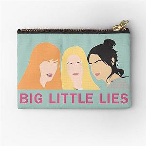 Big Little Lies with text Zipper Pouch