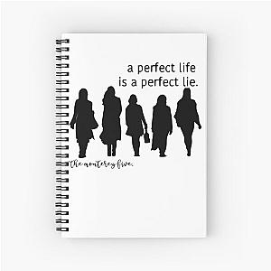 Big Little Lies Monterey Five Silhouette Spiral Notebook