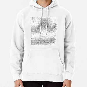 Lyrics to Big Time Rush Pullover Hoodie RB2711