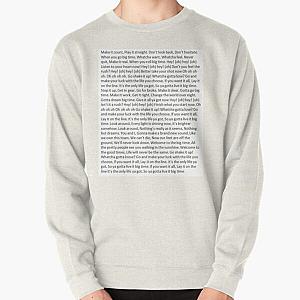 Lyrics to Big Time Rush Pullover Sweatshirt RB2711