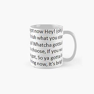 Lyrics to Big Time Rush   	 Classic Mug RB2711