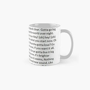 Lyrics to Big Time Rush Classic Mug RB2711