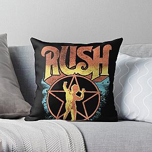 Copy of Big Time Rush logo and members Throw Pillow RB2711