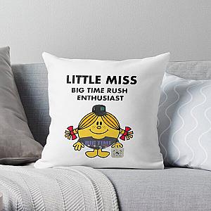 Little Miss Big Time Rush Enthusiast Throw Pillow RB2711