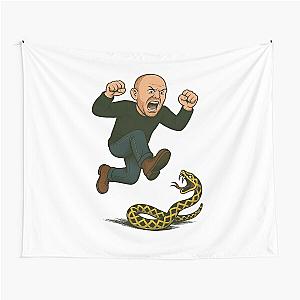 Keep on Treadin' – Bill Burr Stomps the Snake Tapestry