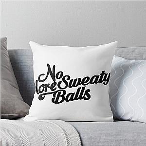 Bill Burr No More Sweaty Balls Throw Pillow