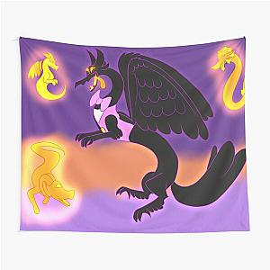 Spooky Noodle Party Tapestry