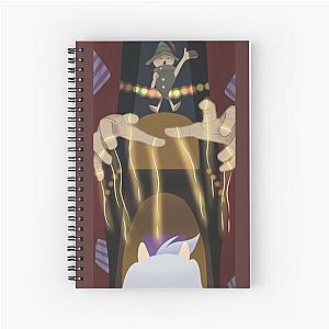 Billie Bust Up! Poster Spiral Notebook