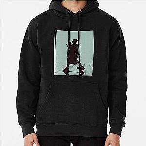 the blue art with girl singers billie elilies Pullover Hoodie RB1210