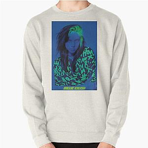 Billieeilishs Best Singer || 0003 Poster Pullover Sweatshirt RB1210