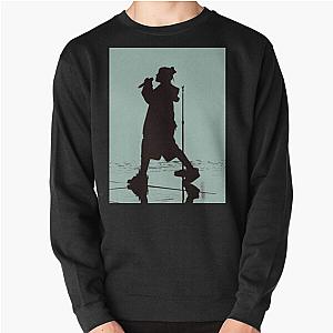 Black Awesome Silhouette Billie Pullover Sweatshirt RB1210