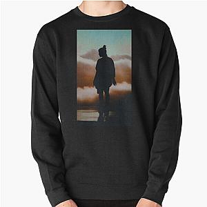 Black Awesome Silhouette Billie Pullover Sweatshirt RB1210