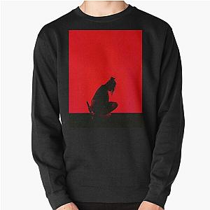 Black Awesome Silhouette Billie Pullover Sweatshirt RB1210