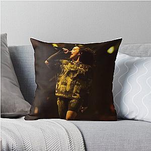 Billieeilishs Best Singer || 0004 Poster Throw Pillow RB1210