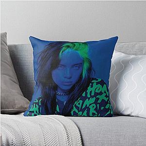 Billieeilishs Best Singer || 0003 Poster Throw Pillow RB1210