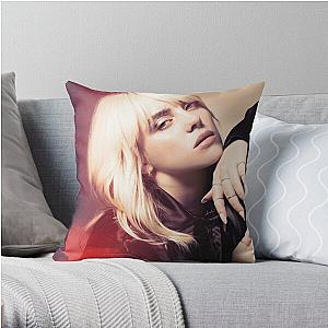 Billieeilishs Best Singer || 0001 Poster Throw Pillow RB1210