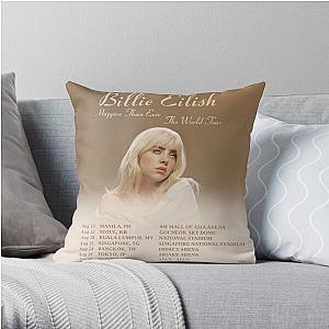 Billieeilishs Best Singer || 0002 Poster Throw Pillow RB1210